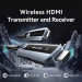 Vention Комплект підсилювача HDMI сигналу (TX+RX) 1080P60Гц 5 GHz, сірий, Vention