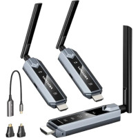 Комплект підсилювача  HDMI сигналу (TX+2xRX) 1080P60Гц 5GHz Vention
