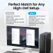 Vention Перехідник - емулятор DisplayPort M  4K 17Гц, Aluminium alloy, голубий, Vention