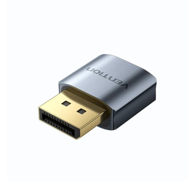Vention Перехідник - емулятор DisplayPort M  4K 17Гц, Aluminium alloy, голубий, Vention
