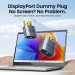 Vention Перехідник - емулятор DisplayPort M  4K 17Гц, Aluminium alloy, голубий, Vention