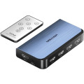 Vention Перемикач HDMI V2.0, 4K 60Гц 1x5 ports, з пультом ДК, голубий,  Vention