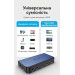 Vention Перемикач HDMI V2.0, 4K 60Гц 1x5 ports, Toslink 3.5мм, з пультом ДК, голубий,  Vention