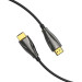 Vention Кабель HDMI M - M, 80.0 м, V2.0, Optical 8K 60Гц 18Gbps Dolby 7.1 PVC Black Zinc Alloy Vention
