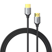 Кабель HDMI M - M, 1.5 м, V2.0, 4K 60 Гц, Aluminum Alloy, Ultra Thin, Vention