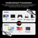 Vention Кабель HDMI M - M, 30.0м, V2.1, Optical 8K 60Гц 48Gbps Aluminum Alloy, сірий Vention