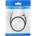 Vention Кабель AUX Audio TRS M/M, кут 90°, 3.0м, сірий, Aluminum Alloy Vention