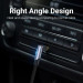 Vention Кабель AUX Audio TRS M/M, кут 90°, 5.0м, сірий, Aluminum Alloy Vention