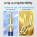 Vention HiFi Audio Speaker Cable 1.5м,Banana-Spade 2xM/M,4N OFC Silver, Gold-Plated,TPE + обплетення,Vention
