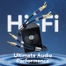 Vention HiFi Audio Speaker Cable 2.0м,Banana-Spade 2xM/M,4N OFC Silver, Gold-Plated,TPE + обплетення,Vention