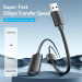 Vention Кабель продовжувач USB 3.0 AM/AF 10.0м, активний, 2 підсилювачі, дод. живлення USB-C, чорний,Vention