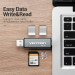 Vention Card Reader USB 2.0, 2-слота SD/TF, USB-A/USB-C/Micro-B, Aluminum  Alloy, чорний Vention