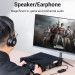 Vention Звукова карта USB AUX jack, 3*TRRS (Mic +2xEar) 1.0м, регулятор гучності, зовнішня,  Metal, Vention