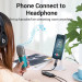 Vention Звукова карта USB AUX jack, 3*TRRS (Mic +2xEar) 1.0м, регулятор гучності, зовнішня,  Metal, Vention