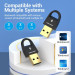 Vention Bluetooth USB adapter v5.0 Gold-Plated, Vention
