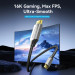 Vention Кабель USB 3.1 Type-C M - DisplayPort M, 1.5м v.2.1 16K30Hz Aluminum Alloy сірий Vention