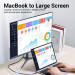 Vention Кабель USB 3.1 Type-C M - DisplayPort M, 1.0м v.1.4 4K60Hz Aluminum Alloy чорний Vention