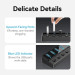 Vention Хаб USB 3.0 -> 7xUSB 3.0, з вимикачами, 1.0м, 5Gbps, активний, з адаптером 12В,чорний Vention