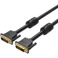 Кабель DVI-D 24M - 24M, 3.0м, 2K 60Hz, Gold-Plated, PVC Vention