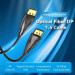 Vention Кабель DisplayPort M - M 5.0м, V1.4, optical, 8K 60 Гц, зворотня сумісність, Zinc Alloy, Vention
