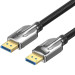 Vention Кабель DisplayPort M - M 5.0м,V2.1, 16K 30 Гц, обплетення, чорний Vention