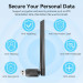 Vention Адаптер WiFi Vention 2.4GHz/5GHz 200/433 Мбіт/с, USB