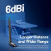 Vention Адаптер WiFi Vention 2.4GHz/5GHz 200/433 Мбіт/с, USB