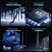 Vention Адаптер WiFi/Bluetooth 5.4 Vention 2.4GHz/5GHz 286/601 Мбіт/с, USB
