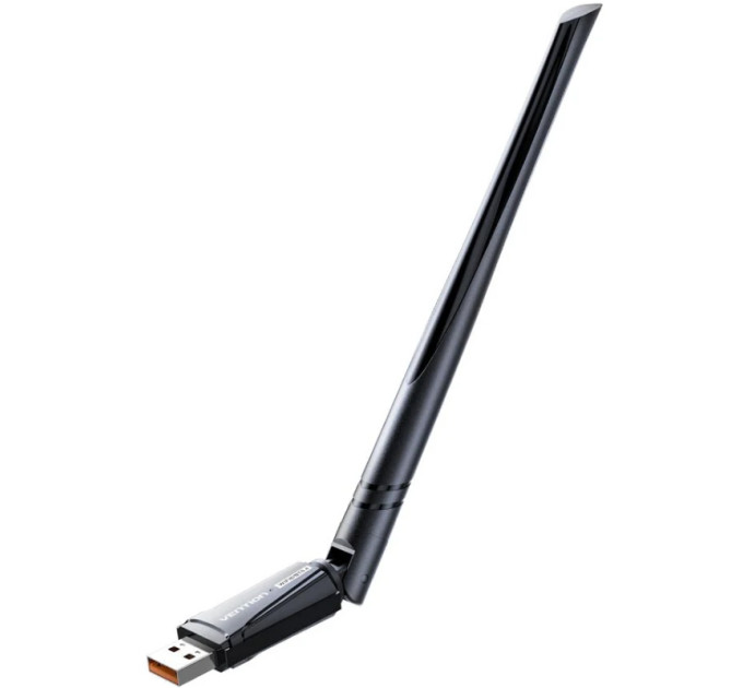 Vention Адаптер WiFi/Bluetooth 5.4 Vention 2.4GHz/5GHz 286/601 Мбіт/с, USB
