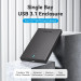 Vention Зовнішня кишеня для 2.5" HDD/SSD Type-C 3.1 Gen 2-C, 6 Gbps Black Vention