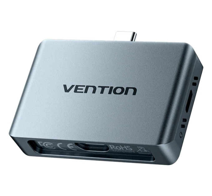Vention Зовнішня кишеня для SSD M.2 (NVME) B&M Key/M Key,Type-С 3.2 Gen 2-C,10Gbps, живлення 85W PD, Vention