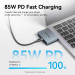 Vention Зовнішня кишеня для SSD M.2 (NVME) B&M Key/M Key,Type-С 3.2 Gen 2-C,10Gbps, живлення 85W PD, Vention