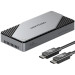 Vention Зовнішня кишеня для SSD M.2 (NVME) B&M Key/M Key USB Type-C 4.0, Aluminum Alloy, сіра Vention