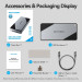 Vention Зовнішня кишеня для SSD M.2 (NVME) B&M Key/M Key USB Type-C 4.0, Aluminum Alloy, сіра Vention