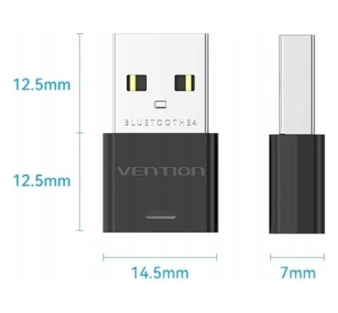 Vention Bluetooth USB adapter v5.4 20м Vention