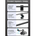 Vention Лампа підсвічування монітора Vention USB Asymmetric Light Source Gravity-Clip, 72 LED, 5W Aluminum
