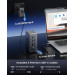 Vention Док-станція USB3.2 Type-C --> HDMIx2, 8K30Hz/DP/USB-C3.2/2xUSB-A3.2/USB-A2.0/SD/TF/RJ45/3.5mm TRRS/P