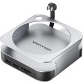 Vention Док-станція USB3.2 Type-C --> Mac mini DP 4K240Hz/M.2 NVMe/4xUSB 3.2/USB-C 3.2/3,5мм/SD/TF/PD