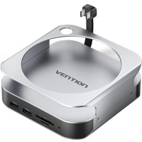 Док-станція USB3.2 Type-C --> Mac mini DP 4K240Hz/M.2 NVMe/4xUSB 3.2/USB-C 3.2/3,5мм/SD/TF/PD