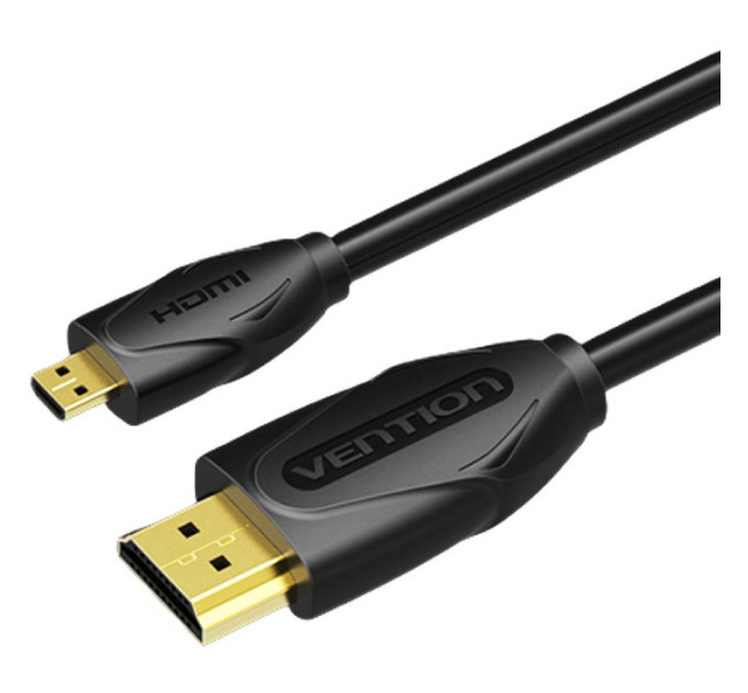 Vention Кабель HDMI M - Micro M, 2.0 м, V2.0 4K 60Гц 18Gbps HDR Dolby,  PVC Vention