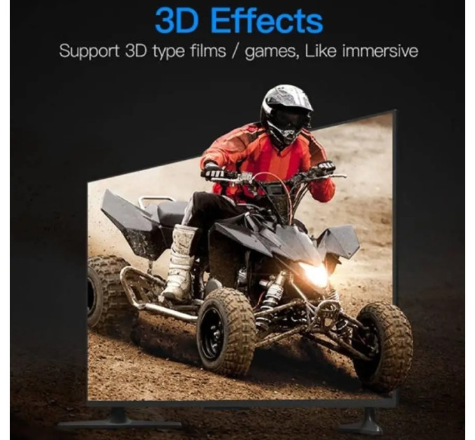 Vention Кабель HDMI M - Micro M, 2.0 м, V2.0 4K 60Гц 18Gbps HDR Dolby,  PVC Vention