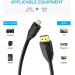 Vention Кабель HDMI M - Micro M, 3.0 м, V2.0 4K 60Гц 18Gbps HDR Dolby,  PVC Vention