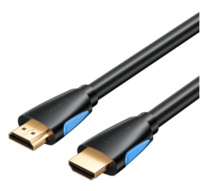 Vention Кабель HDMI M - M, 1.5м, V2.0, 4K 60Гц, Gold-Plated, PVC Vention