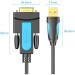 Vention Кабель USB 2.0 AM - RS-232 M, 2.0м, PVC, чорний Vention