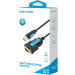 Vention Кабель USB 2.0 AM - RS-232 M, 2.0м, PVC, чорний Vention