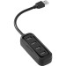 Vention Хаб USB 2.0 -> 4xUSB-A 2.0, 1,0м, чорний Vention