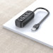 Vention Хаб USB 2.0 -> 4xUSB-A 2.0, 1,0м, чорний Vention