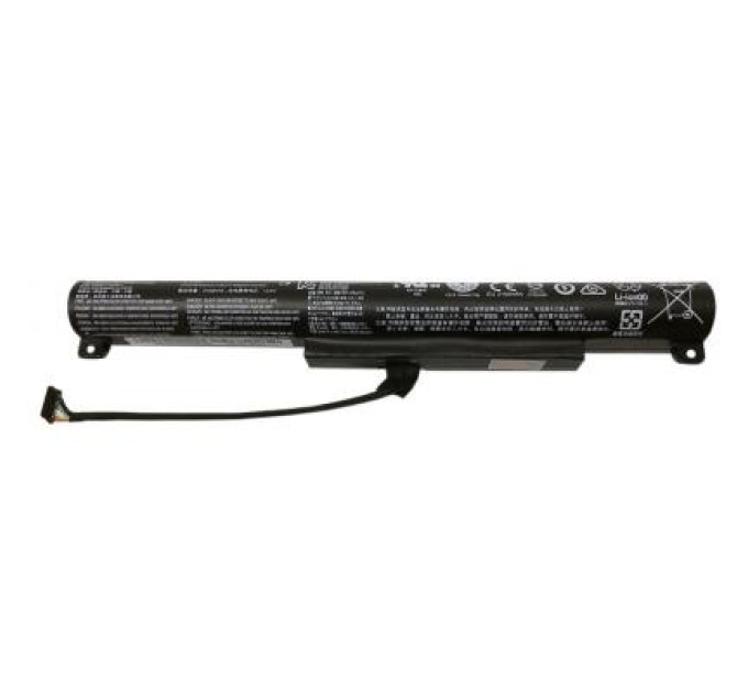 Акумулятор до ноутбука Lenovo IdeaPad 100-15IBY L14C3A01, 2200mAh (24Wh), 3cell, 10.8V, Li (A47186)