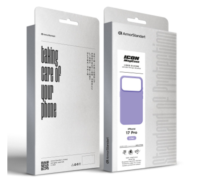 Armorstandart Чохол до мобільного телефона Armorstandart ICON2 MagCase Apple iPhone 17 Pro Lilac (ARM87083)