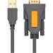 Ugreen Кабель для передачі даних USB to COM M 3.0m DB9 RS-232 CR104 black Ugreen (20223)